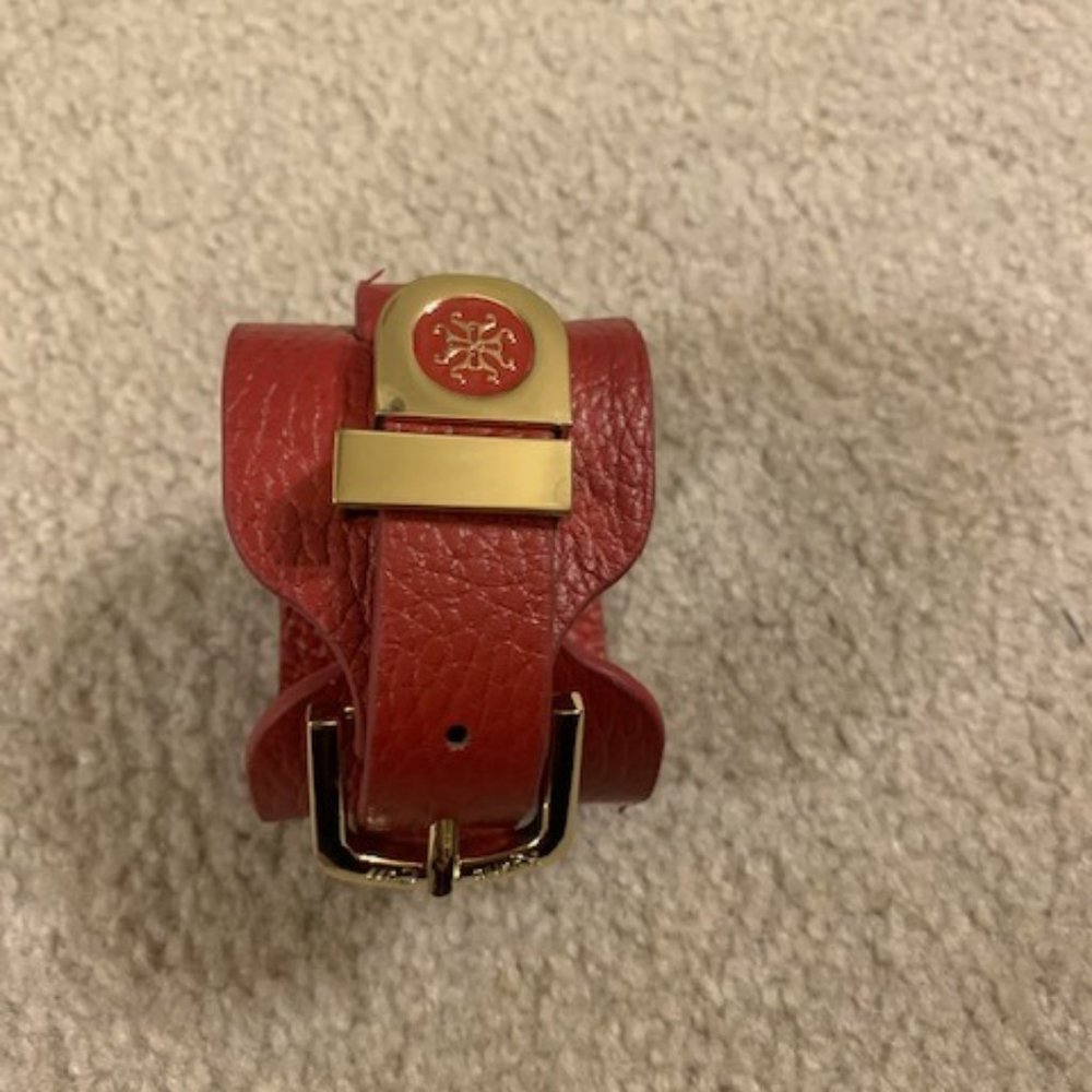 Rustic Cuff Red bracelet
